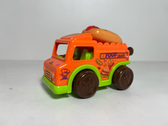 Машинка (пласт.) Фаст-Фуд «Оранжевая»