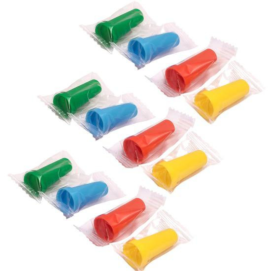 Мунштук для кальяна "Цветные" (100шт/уп)