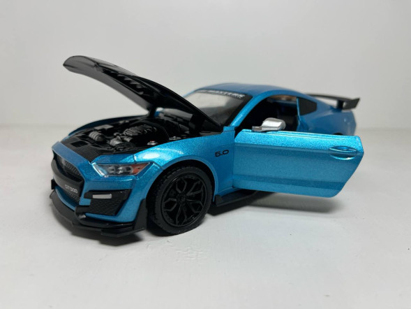 Машинка (метал) «XUYE Model”  Mustang GT 500 (Бирюзовый)