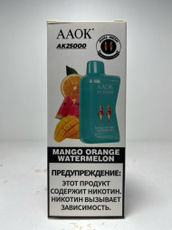 Катридж для электронной сигареты AAOK 25.000 “Mango Orange Watermelon” (Манго Апельсин Арбуз)