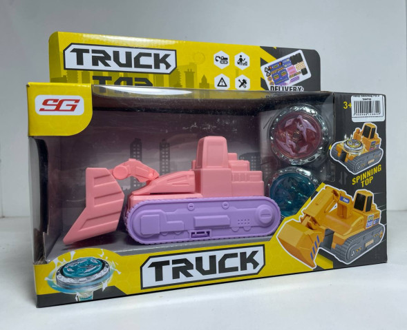 БейБлейд Трактор " Truck Top" (Розовый)