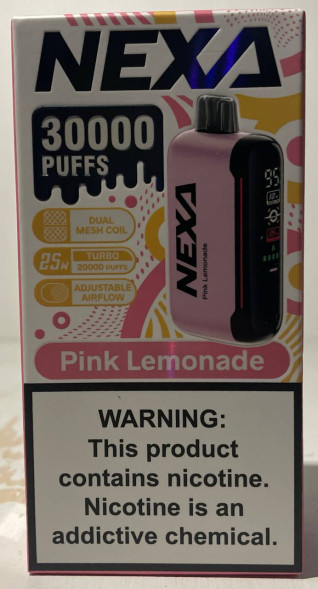 Электронная сигарета Nexa 30.000 "Pink Lemonade" (Розовый Лимонад)