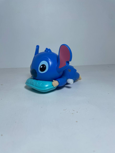 Стич пластиковый заводилка (Синий)