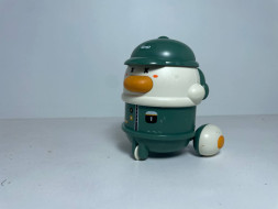 Утка пластиковая заводилка (Зелёный)