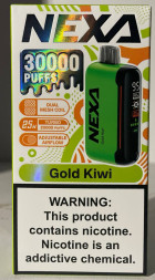 Электронная сигарета Nexa 30.000 "Gold Kiwi" (Золотое Киви)