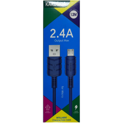 Кабель Kakusiga "1200mm" MicroUSB 2.4A (KSC-710)