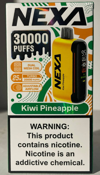 Электронная сигарета Nexa 30.000 "Kiwi Pineapple" (Киви Ананас)