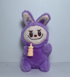 Мягкая Лабубу-брелок (Фиолетовая)