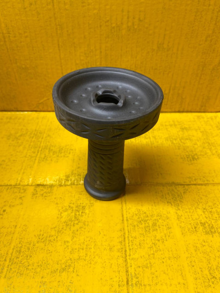 Кальянная чаша для табака "Графитовая Осечка" (Высокая) №13