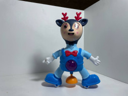 Олень танцующий (пласт.) "Синий"