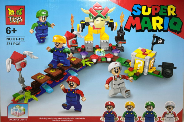 Конструктор «Супер-Марио #1» (371 деталей)