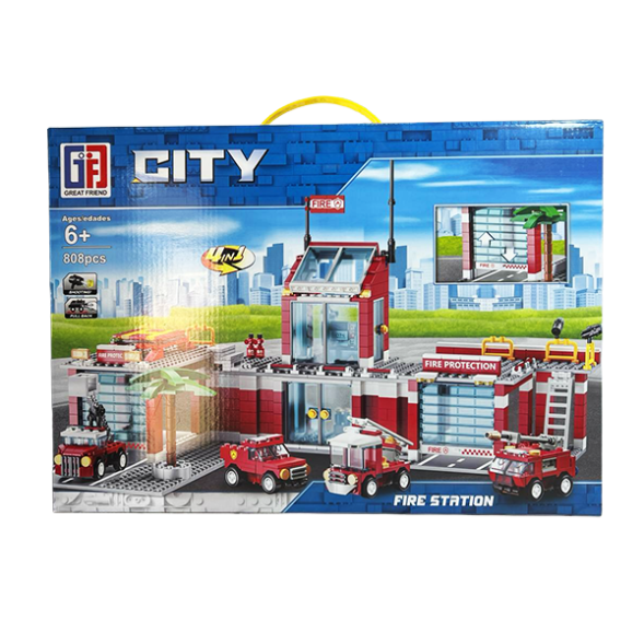 Конструктор Lego City «Пожарная часть»