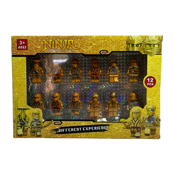 Фигурки "Ninja" (12шт/уп)