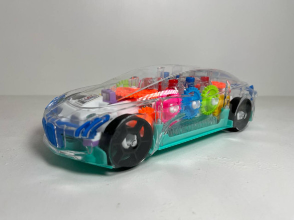 Машинка (пластик) «Шестеренка»