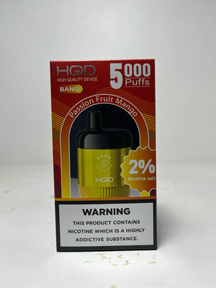 Электронная сигарета HqD 5.000 «Passion Fruit Mango» (Маракуйя Манго)